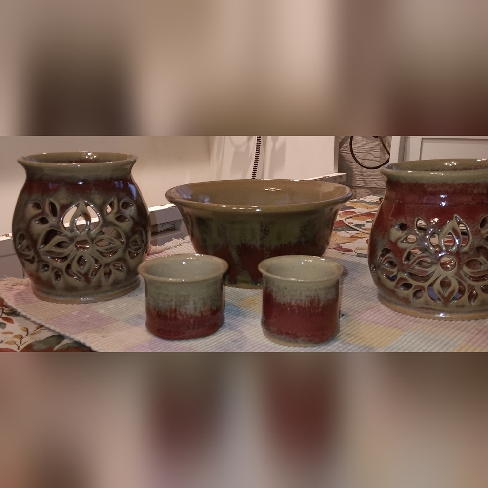 Tom and sinaloa Tilton pottery Nashville, Indiana